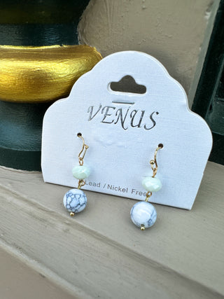 Crystal Pendant Necklace and Earring Set