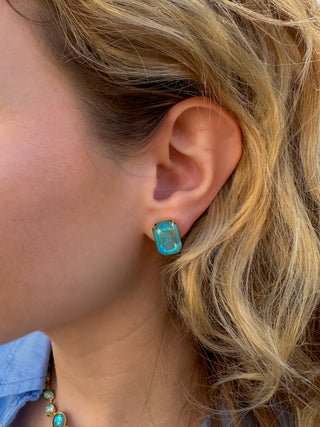 Sorrelli Summer Blue Delite Everyday Stud Earrings