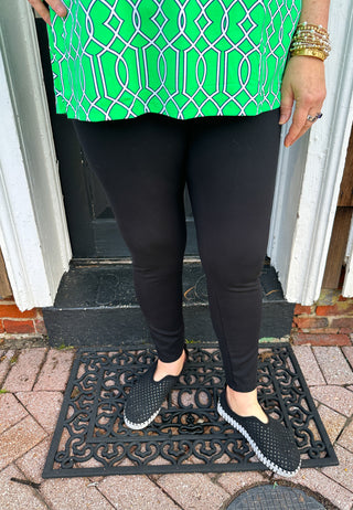 Lulu B Black Island Leggings