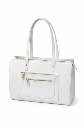 3 in 1 White Handbag