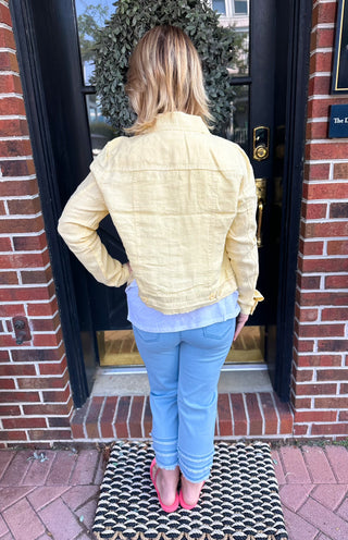 Lulu B Chamois Linen Jacket