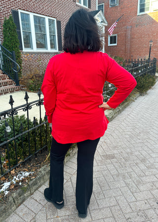 Lulu B Black Wide Leg Leggings