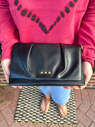Aurora Black Clutch