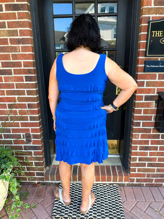 Tango Mango Royal Blue Cha Cha Dress
