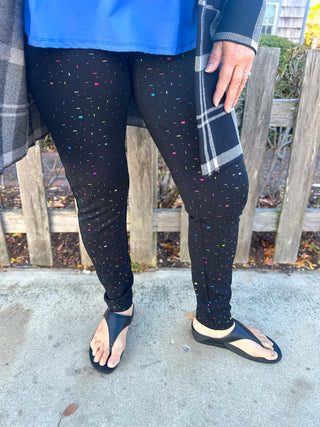 Lulu B Confetti Leggings