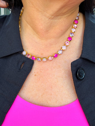 Sorrelli Panama Rose Matilda Tennis Necklace