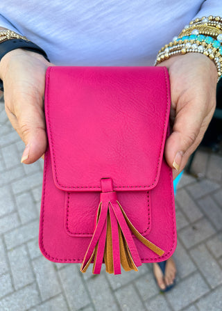 Harper Crossbody Bag Fuscia