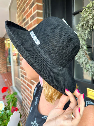 Lulu B Black Sun Hat