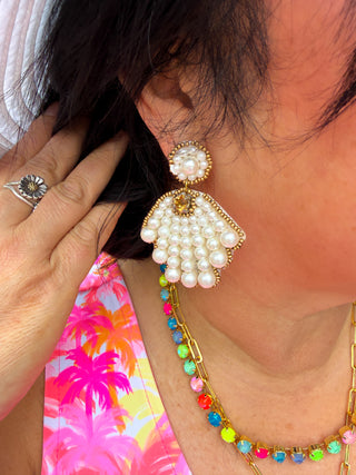 Pearl Shell Earrings