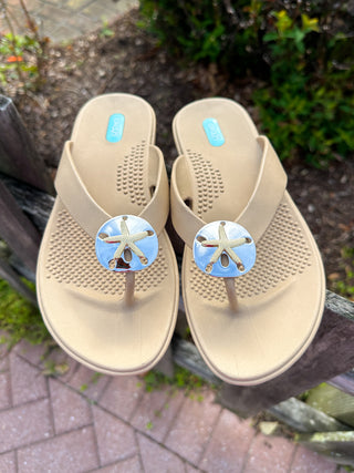 OkaB Chai Sand Dollar Sandals