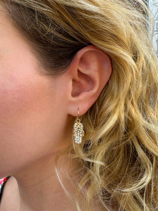 Flip Flop Sparkle Earrings