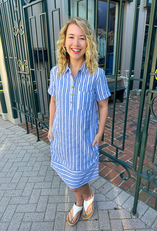 Escape by Habitat Seaport Stripe Harborside Dress