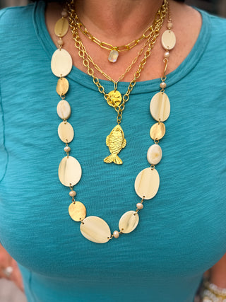 Gold Chunky Necklace