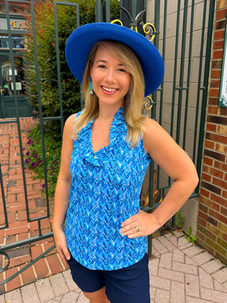 Lulu B Blue Sun Hat