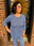 Periwinkle and Navy Geometric Link