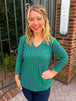 Navy and Emerald Geometric Link