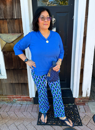 Lulu B Coastal Mosaic Pant