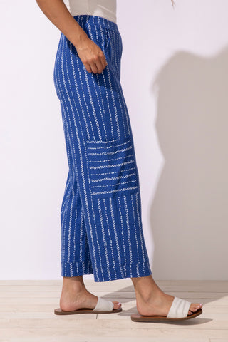 Escape by Habitat Resort Driftwood Stripe J Pocket Flood Pant