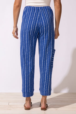 Escape by Habitat Resort Driftwood Stripe J Pocket Flood Pant