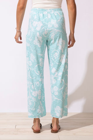 Escape by Habitat Mint Scroll Pocket Flood Pant