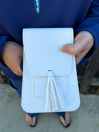 Harper Crossbody Bag White