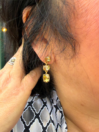Tiered Drop Earrings