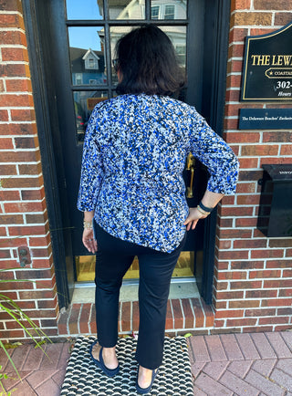 Lulu B Black Secret Pocket Capri Leggings