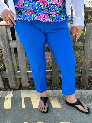 Bangladine by Lulu B Deep Sea Contemporary Capris