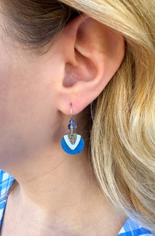 Adajio Blue Vine Earrings