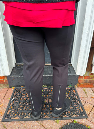 Lulu B Black Rhinestone Leggings Full Length