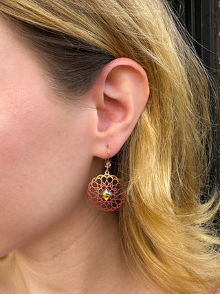 Adajio Pink Sunset Earrings
