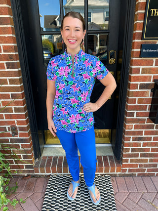 Lulu B Blue Ankle Pants