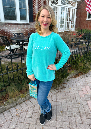 Lulu B Seaglass Vacay Sweater