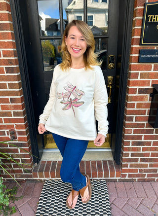 Lulu B Denim Fringe Pant Dark Wash