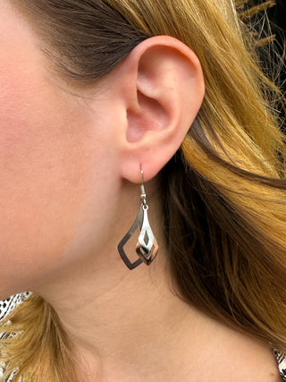 Adajio Tri Tone Earrings