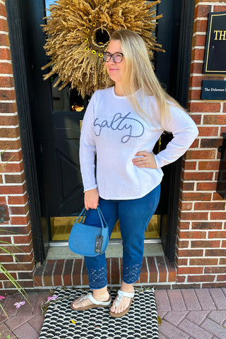 Silver Knot Stud Earring