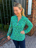 Green Window Pane