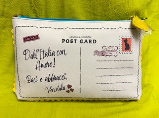 Vendula London Viva Italia Postcard Pouch Bag