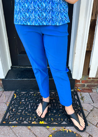 Bangladine by Lulu B Deep Sea Contemporary Capris