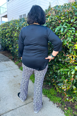 Lulu B Sand Link Palazzo Pant