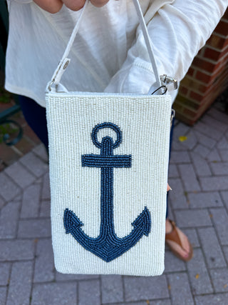 White Club Bag Anchor