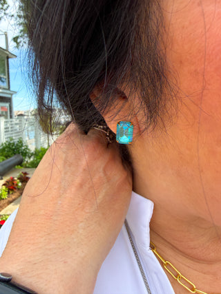 Sorrelli Summer Blue Delite Everyday Stud Earrings