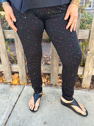 Lulu B Confetti Leggings