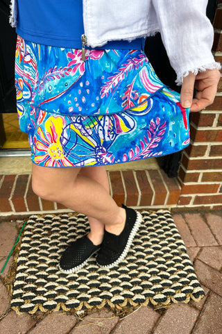 Tango Mango Ocean Ruffle Skort