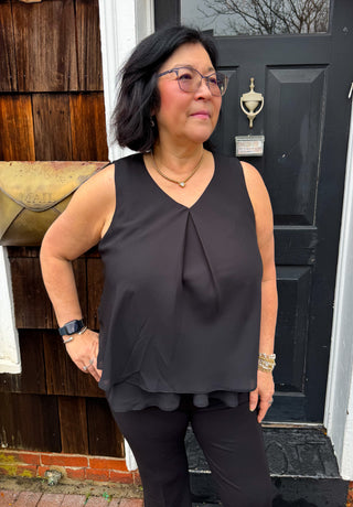 Tango Mango Flowy Sleeveless Top