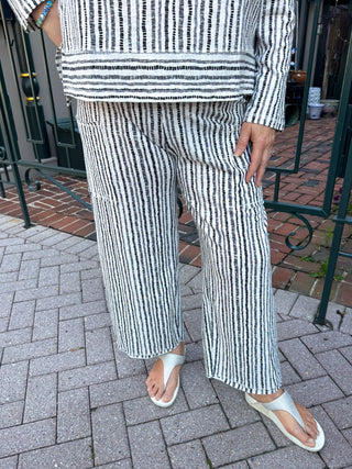 Escape by Habitat Pearl Canyon Stripe Pocket Flood Pant