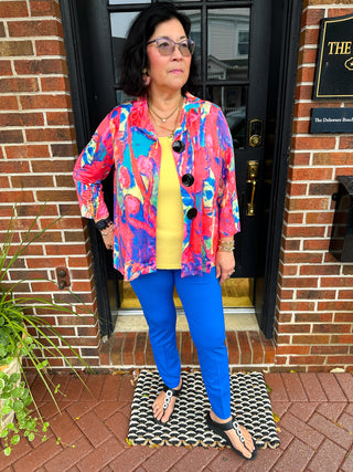 Lulu B Blue Ankle Pants