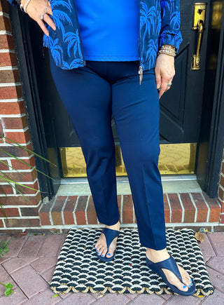 Lulu B Navy Ankle Pants