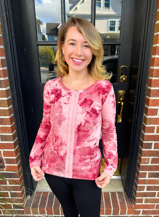 Escape by Habitat Rose Mineral Wash Stay Centered Tee