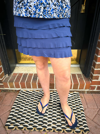 Lulu B Navy Cha Cha Skort
